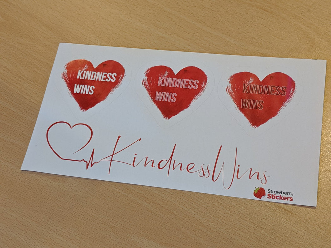 Kindness Wins - Sticker Set